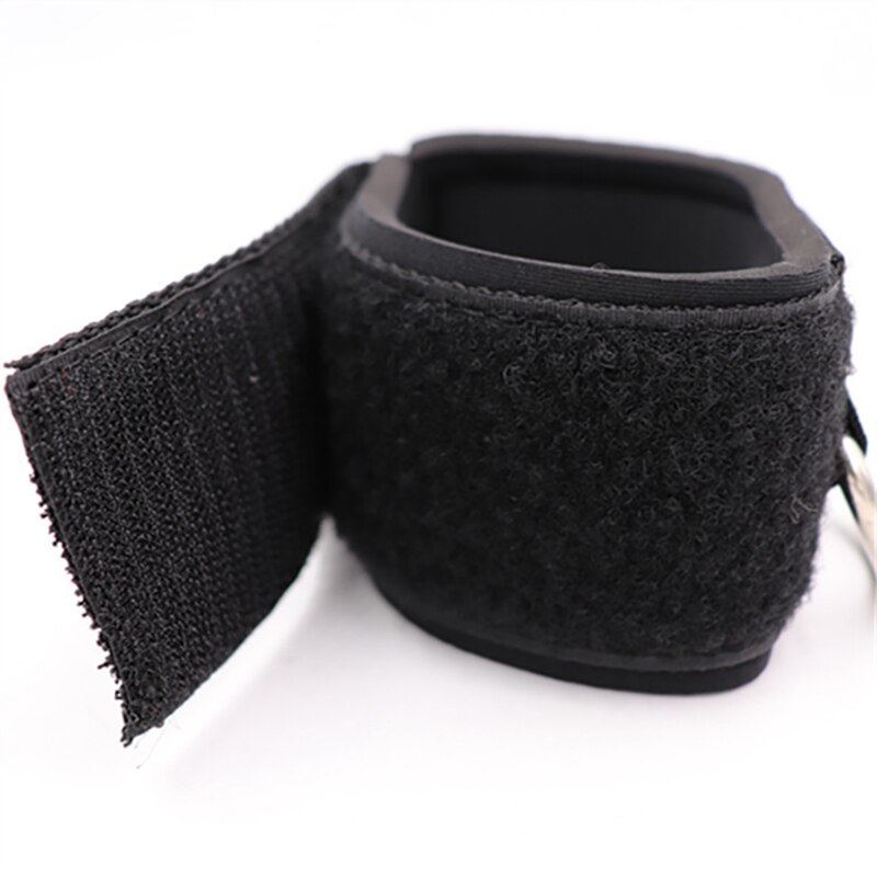 1 Paar Weerstand Band Enkelbandjes Enkel Ondersteuning Nylon Neopreen Been Training Cover Beschermende Wrap Voor Gym W1