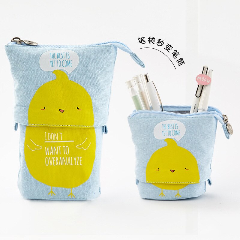 TULX back to school cute pencil case pencil case kawaii kawaii bag kawaii makeup pencil case stationery: 7