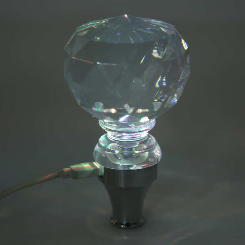 Pommeau de levier de vitesse LED, acrylique pour Transmission manuelle