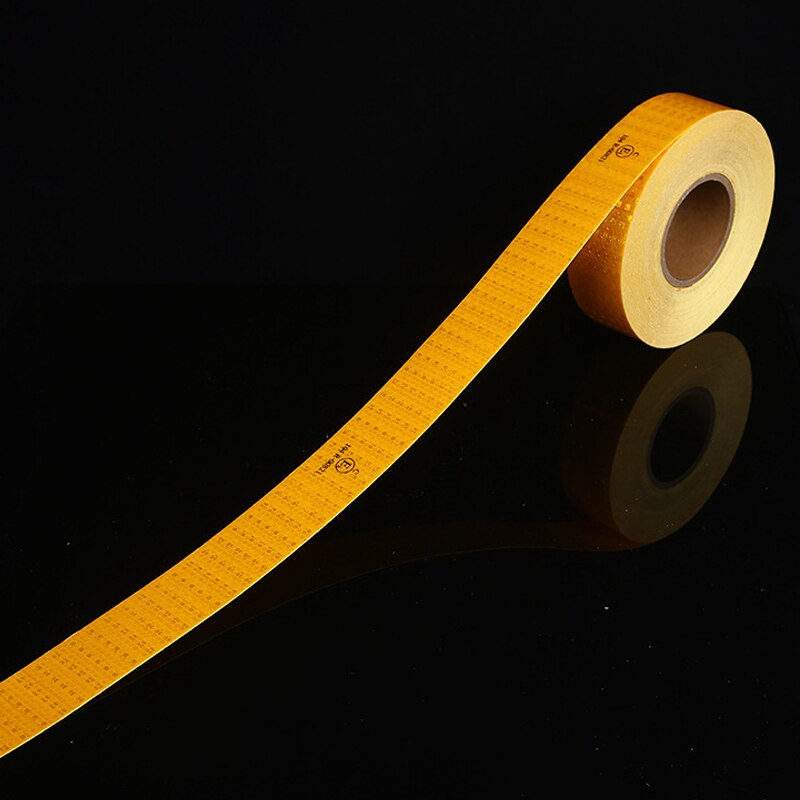 5 cm Tank Truck Reflective Stickers for Dangerous Goods Transport Vehicles Night Safety Warning Tapes Traffic Safe Protection