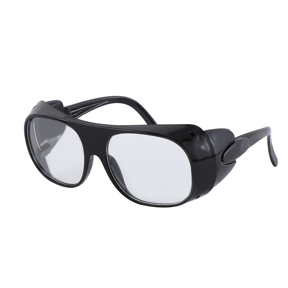 1pcs Safety Goggles Anti-Fog Antisand Windproof Dust Resistant Transparent Saliva Glasses Protective Riding Eyewear: White