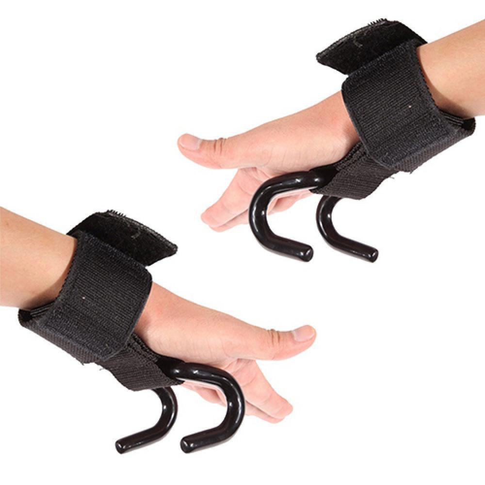 Wrist Support 1Pc Pro Weight Lifting Strength Training Fitness Gym Hook Lift Straps Grip Strap Glove
