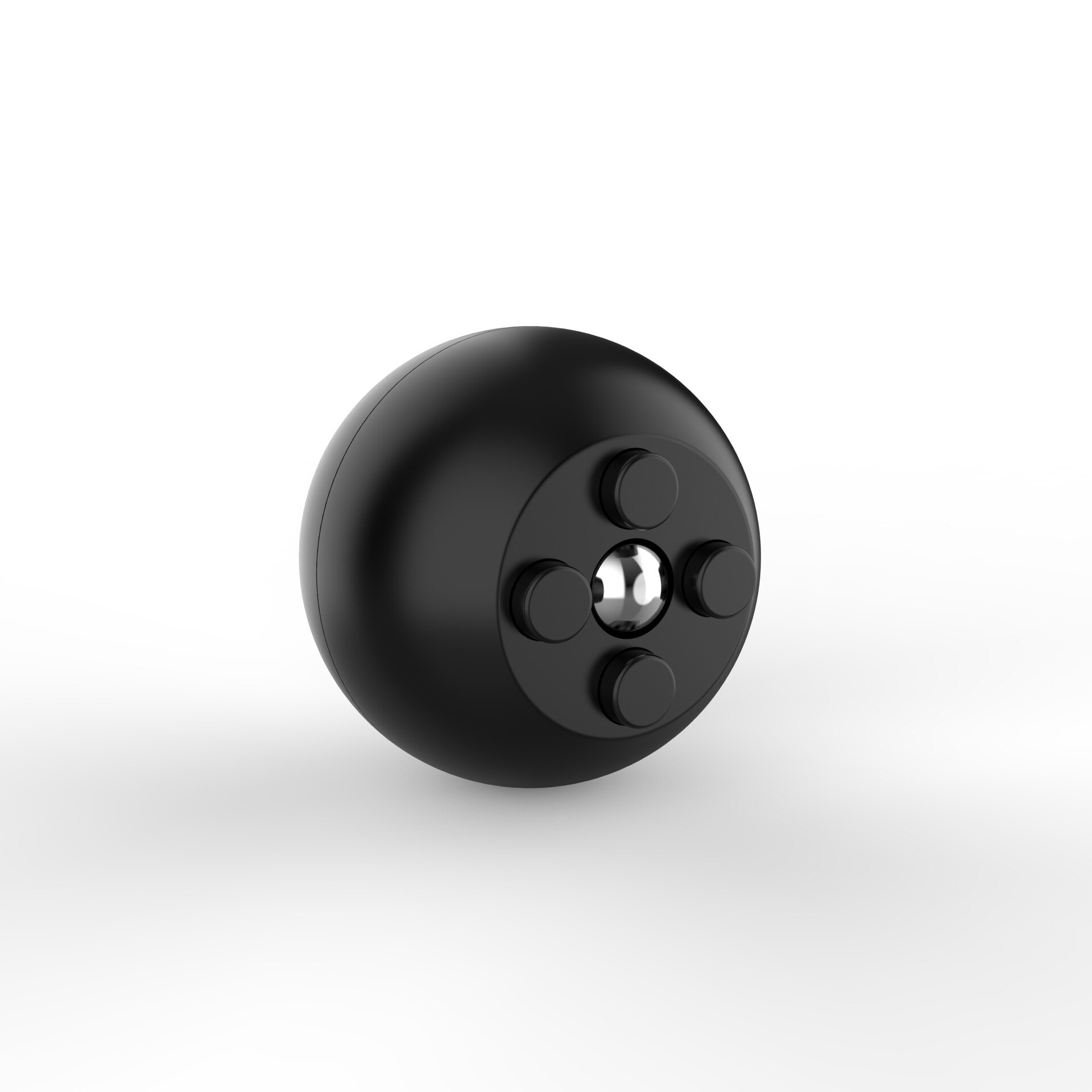 Ronde Decompressie Cube Dice Puzzel Decompressie Speelgoed Vreemde Decompressie Kubus Bal: Black