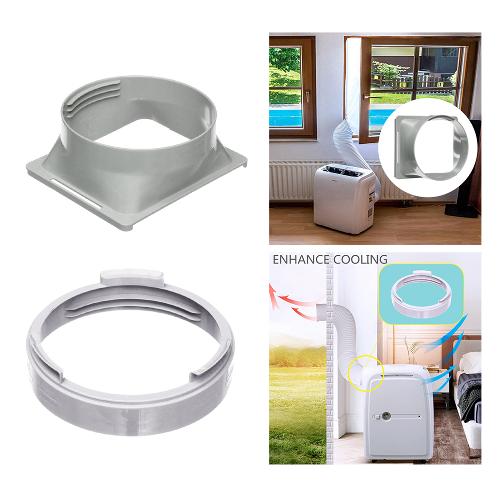 5.9 Inch/6 Inch Draagbare Airconditioner Uitlaat Slang Koppeling Adapter Buis Connector Voor Mobiele Airco