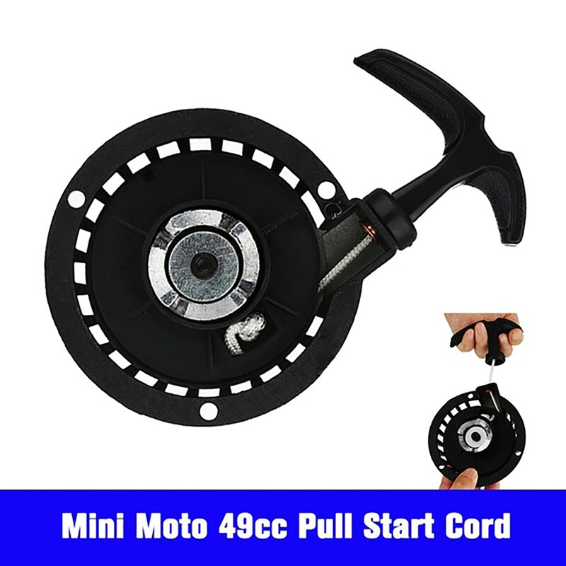 Pull start starter del til 49cc mini pocket dirt bike minimoto atv quad