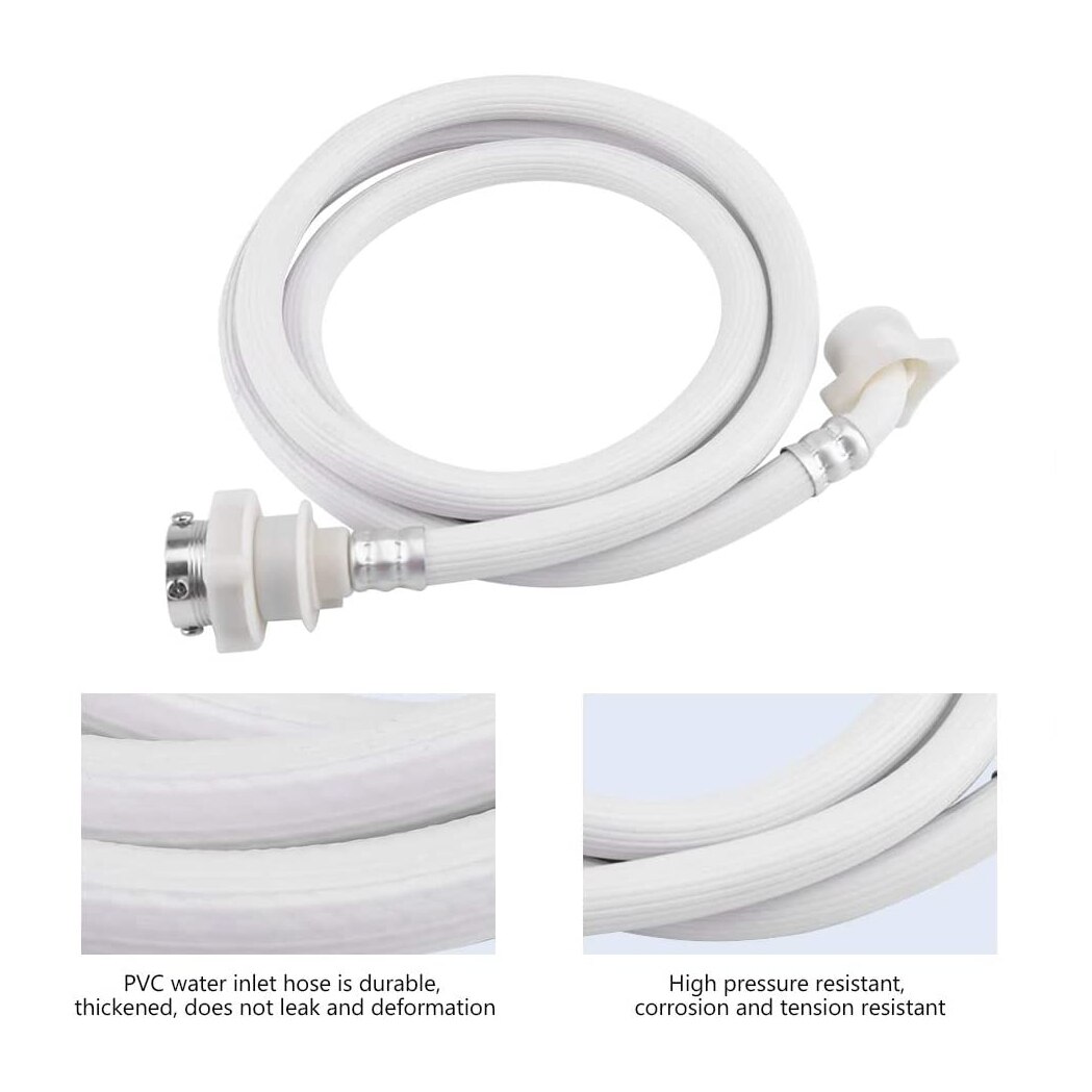 Washing Machine, Pvc Hose, White Water Inlet Hose,... – Vicedeal