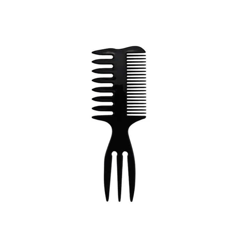 Peine de peluquería para hombres cepillo de pelo de diente ancho peines de peinado herramientas de peinado de barbería