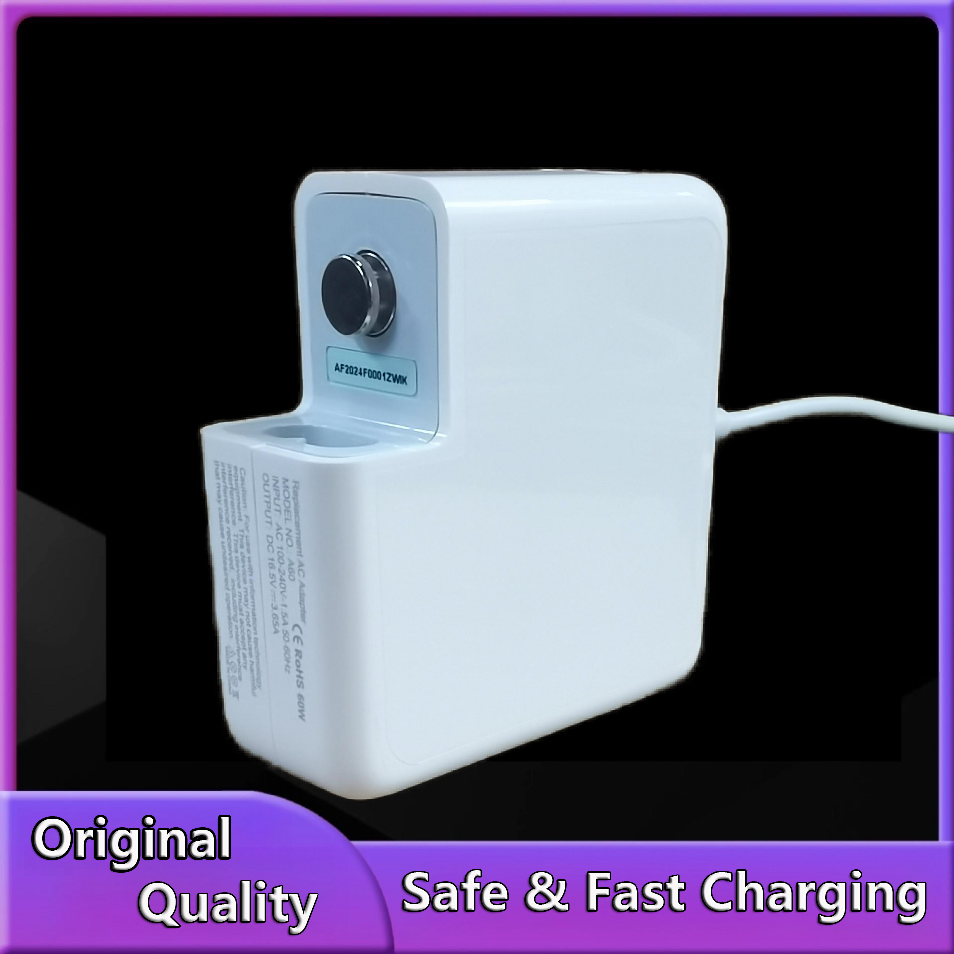Magnetyczny zasilacz ładujący Magsaf o mocy 85 W i mocy 1 L do MacBook Air/Pro Series: A1286, A1297, A1343, A1175, A1222, A1290, A1260, A1229 itp.
