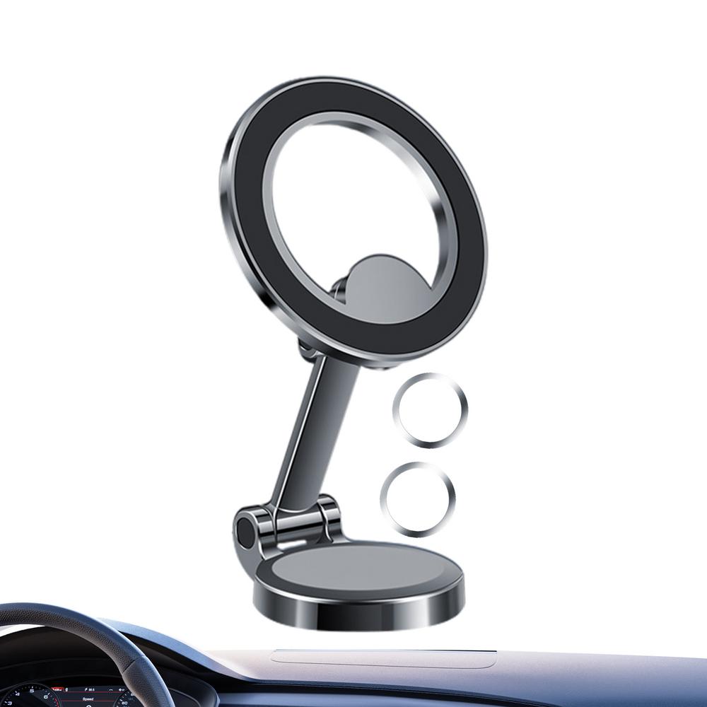 Magnetischer Handyhalter für das Auto, Handyhalter, 360-Grad-Drehung, Freisprecheinrichtung, faltbar, leistungsstark, magnetisch, für das Auto, magnetisch, für Mobilgeräte: Mehrfarbig
