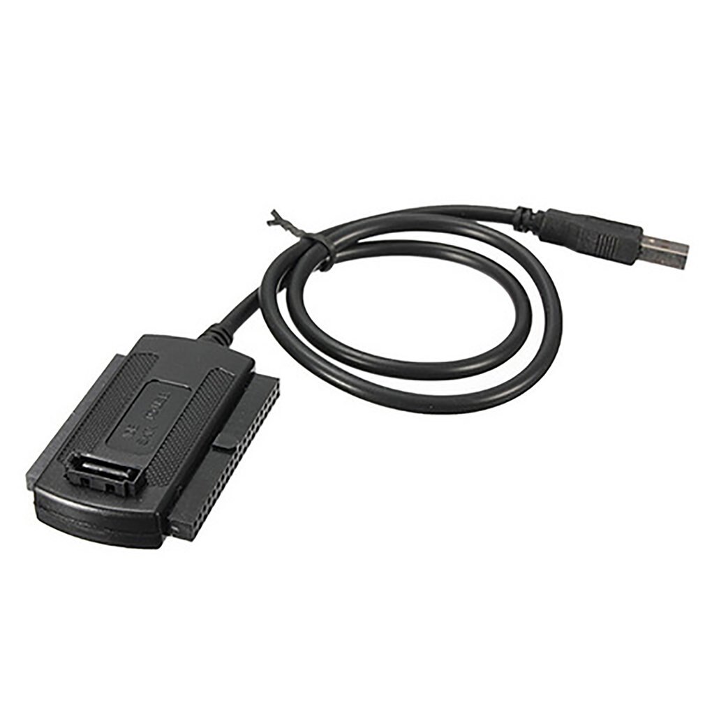 Sata/Pata/Ide Schijf Naar Usb 2.0 Adapter Converter Kabel Voor Harde Schijf Schijf Hdd 2.5 "3.5" Met Externe Ac Power Adapter