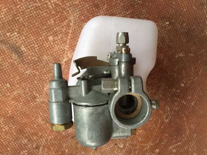 Karburator udskiftning knallert/pocket fit peugeot 103 gurtner style 12mm air.