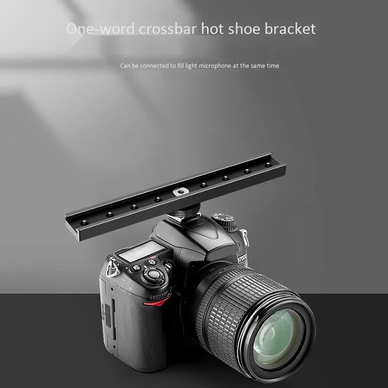 Lengthened Quick Release Plate Slr Camera Multi-Camera Shoe Bracket External Flash Microphone Tripod Gimbal