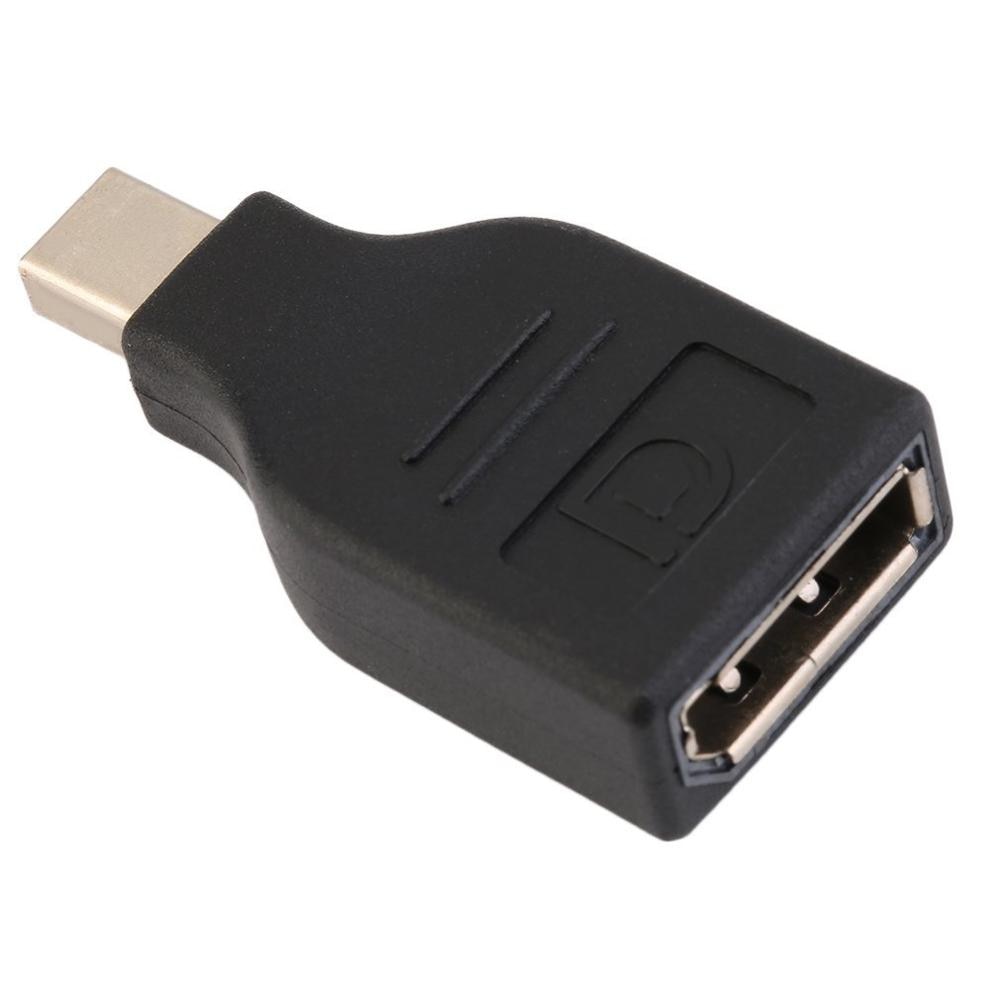 Mini display port mannelijke naar display port vrouwelijke adapterconverter, universele mannelijke naar vrouwelijke dp display port adapter