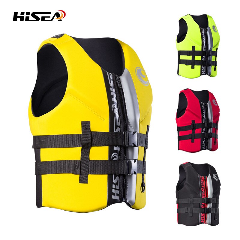 Lifevest Volwassen Neopreen Reddingsvesten Zwemmen Drijvende Zwemvest Pfd Type Iii Ski Vest/Life Maat S Tot Xxxl