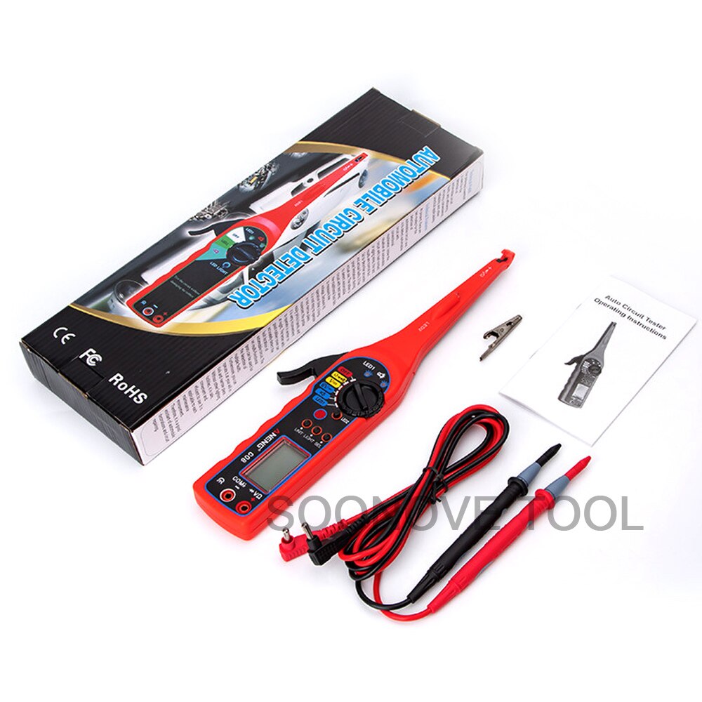 ANENG Automotive Circuit Tester Digital Display Multimeter Automotive Circuit Fault Detection Circuit Maintenance Inspection