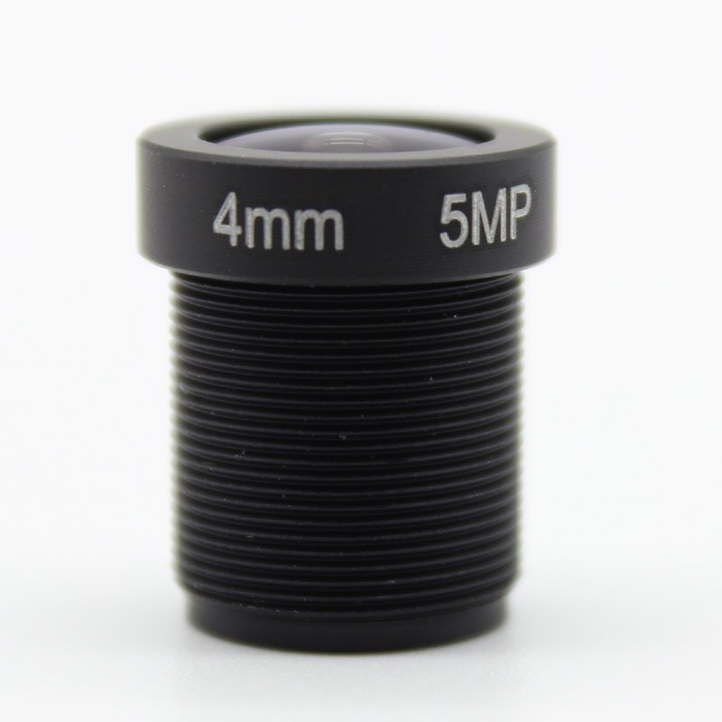 HD 5MP 4mm Fixed Iris 86 degrees angle 1/2.5" IR Board CCTV Lens M12 for Security IP Camera