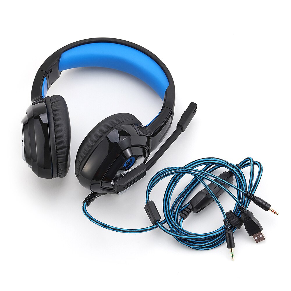 4D Stereo Stereo High-end LED Pro Gaming Headset for Nintendo Switch PS4 Xbox One & PC HD Mic Gaming Headset Wired Headphones