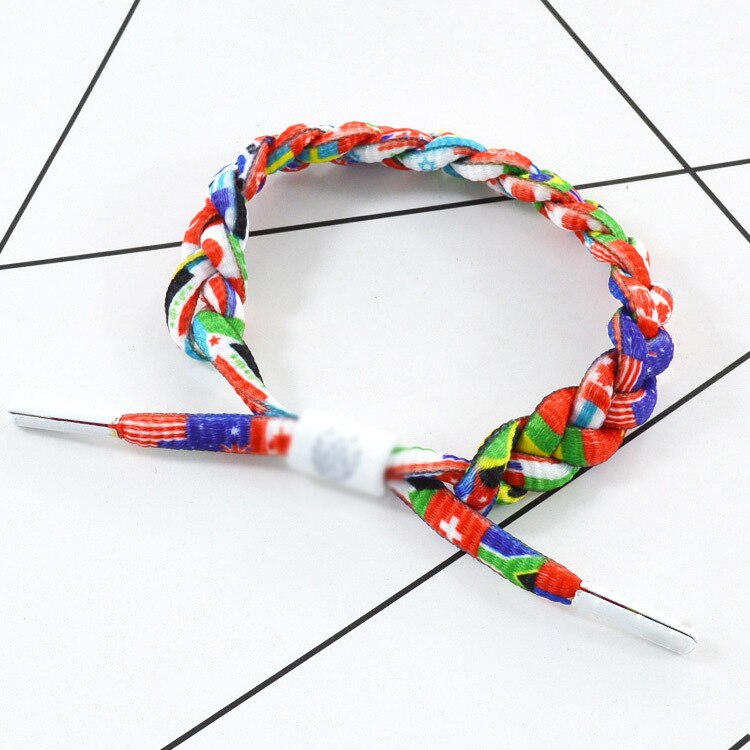 Simple Exquisite Hand Knitted Shoelace Bracelet All-matching Geometry Various Colours Little Lion Bracelet: 04