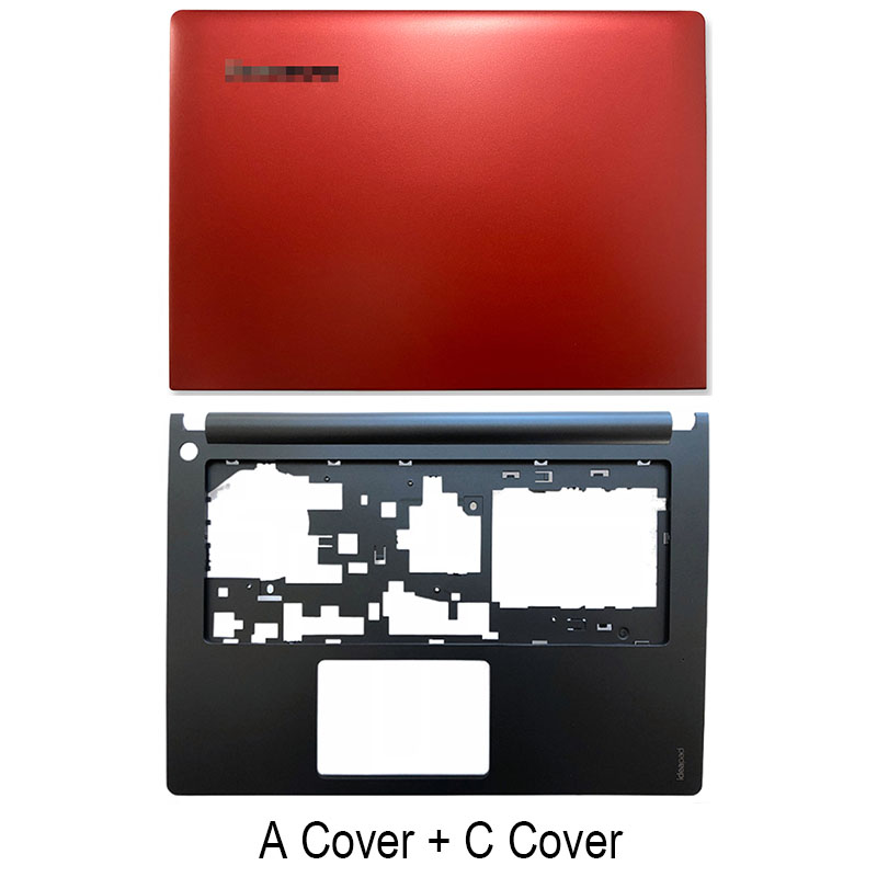 For Lenovo IdeaPad S400 S410 S405 S435 S436 Laptop LCD Back Cover/Front Bezel/Palmrest/Bottom Case Top Case Red Non Touch