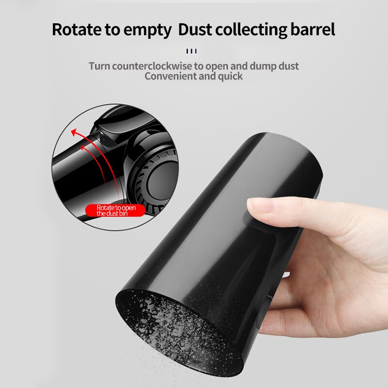 Wireless/Wired Dual-Purpose Wet Dry Handheld Lamp With built-in battery High Power Car Vacuum Cleaner For Cars Homes Seats