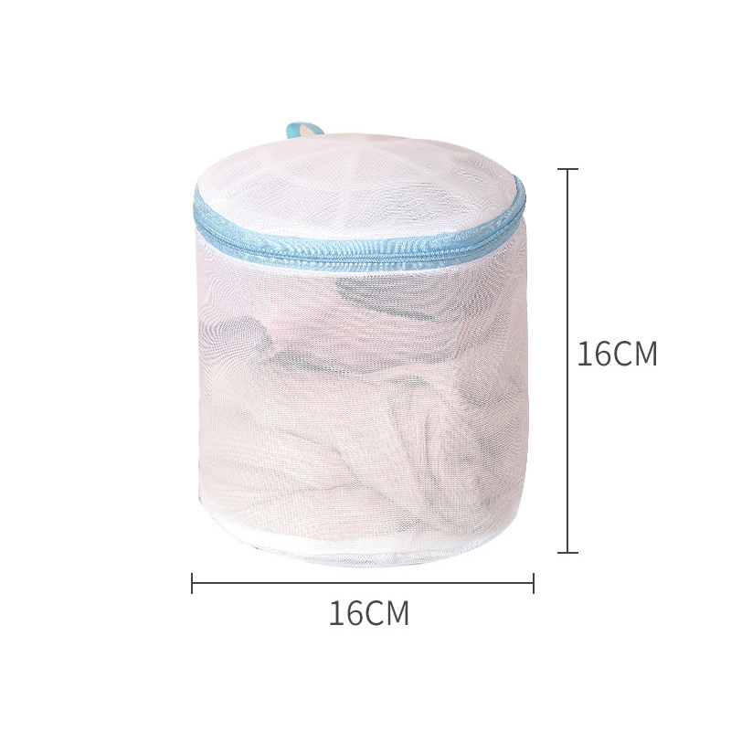 Blue Zipper Laundry Bags For Washing Machine Clothes Cleaning Protect Bag Fine Mesh Washing Bags Household Dirty Clothes Storage: DARK GRAY