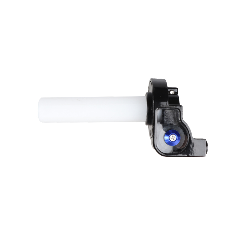 Moto universale 22mm alluminio visibile Quick Twist Gas acceleratore salda manopole misura per Dirt Pit Bike Motocross Enduro ATV Quad: Black
