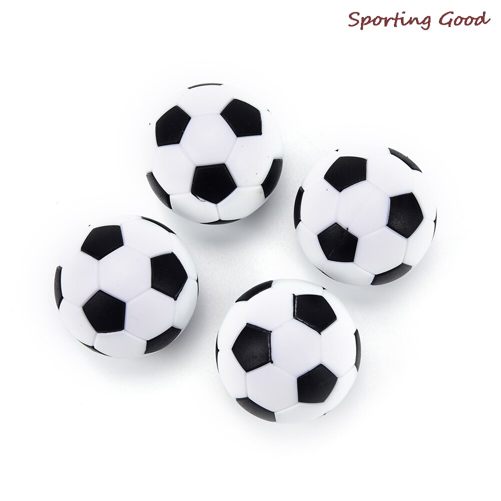 4 Pcs Foosball Table Football Plastic Soccer Ball Football Fussball Soccerball Sport Round Indoor Games 32mm