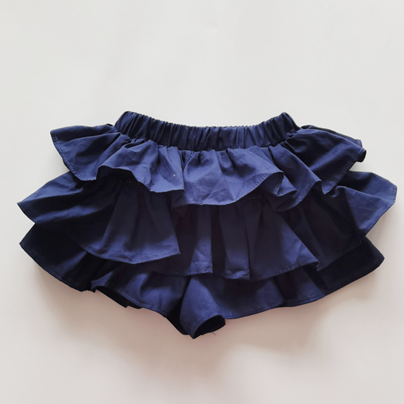 Jolie jupe en coton pour filles de 2 à 5 ans, short de princesse en Triangle, couleur unie, Style coréen, PP
