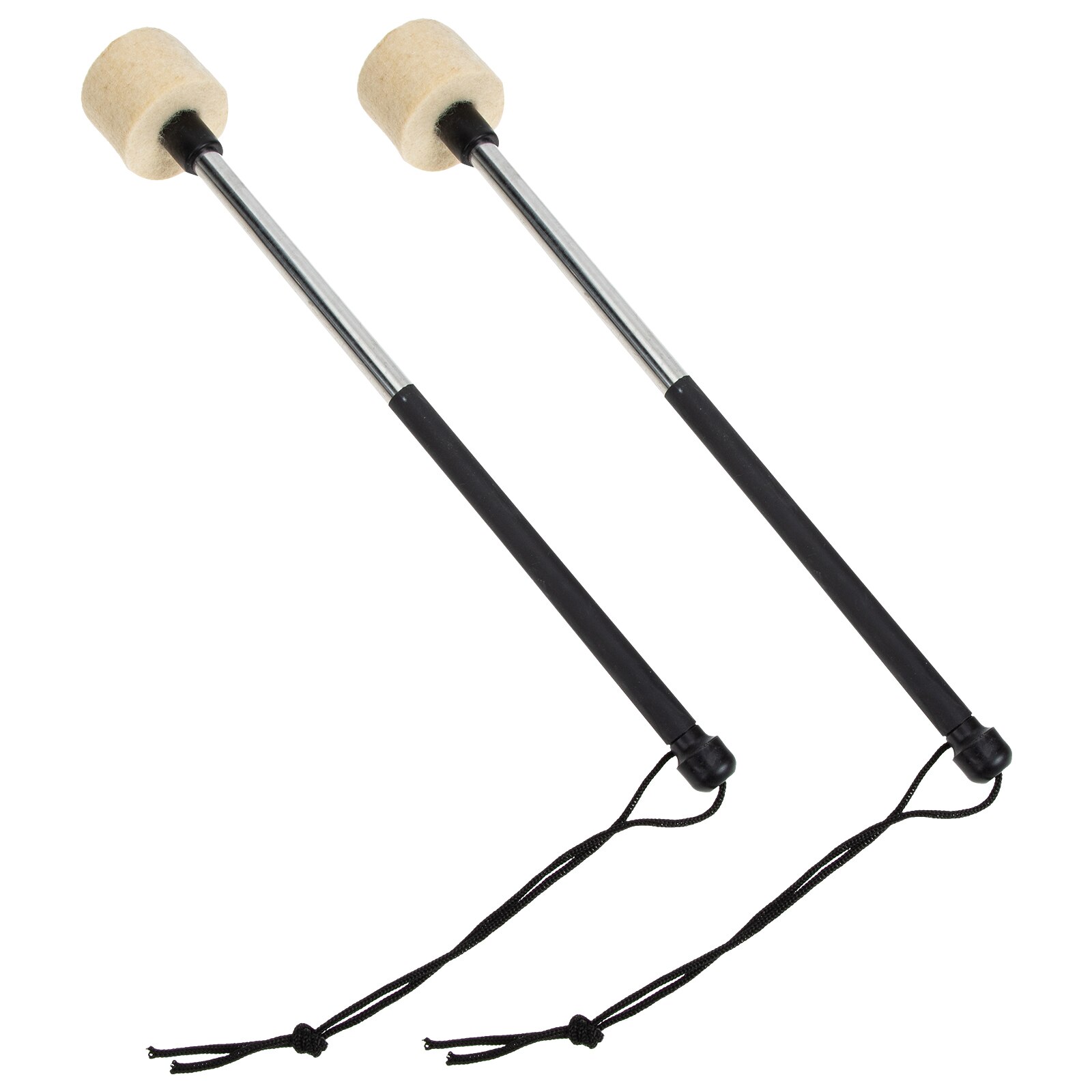 1 paar Schlagzeug Instrument Stock Filz Kopf Hammer Band Drumstick