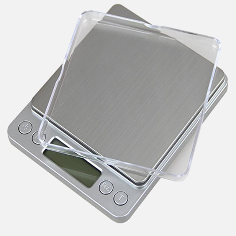 Acct 3000g x 0.1g digital vægt skala vejeværktøj mini bærbar lomme køkken smykker høj præcision balance lcd display