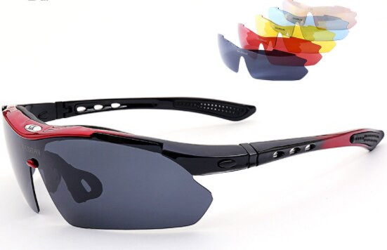 Fishing glasses watch drifting HD Outdoor polarizer special myopia increase clear mirror men night fishing Blu-ray sunglasses: D