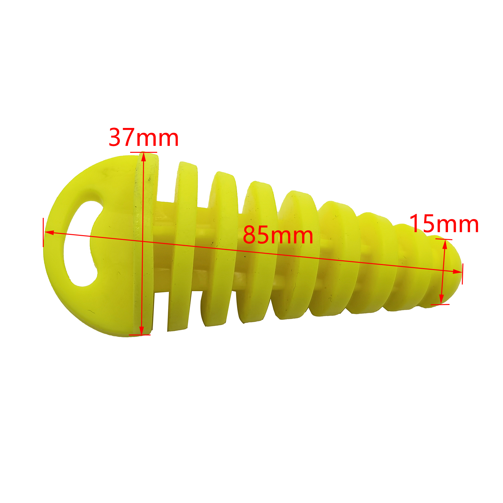 Auspuffrohrstopfen Motorrad Moto-Cross Endrohr PVC Entlüfterstopfen Waschstopfen Rohrschutz für Honda KTM Yamaha Kawasaki