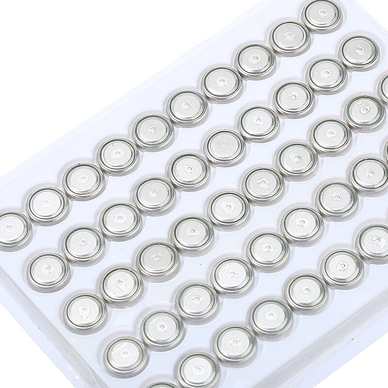 50Pcs Button Knoopcelbatterij Voor Horloge Elektronische Weegschaal AG10 LR54 LR1130 390 189 389A 389 1.5V Alkaline mangaan Batterij