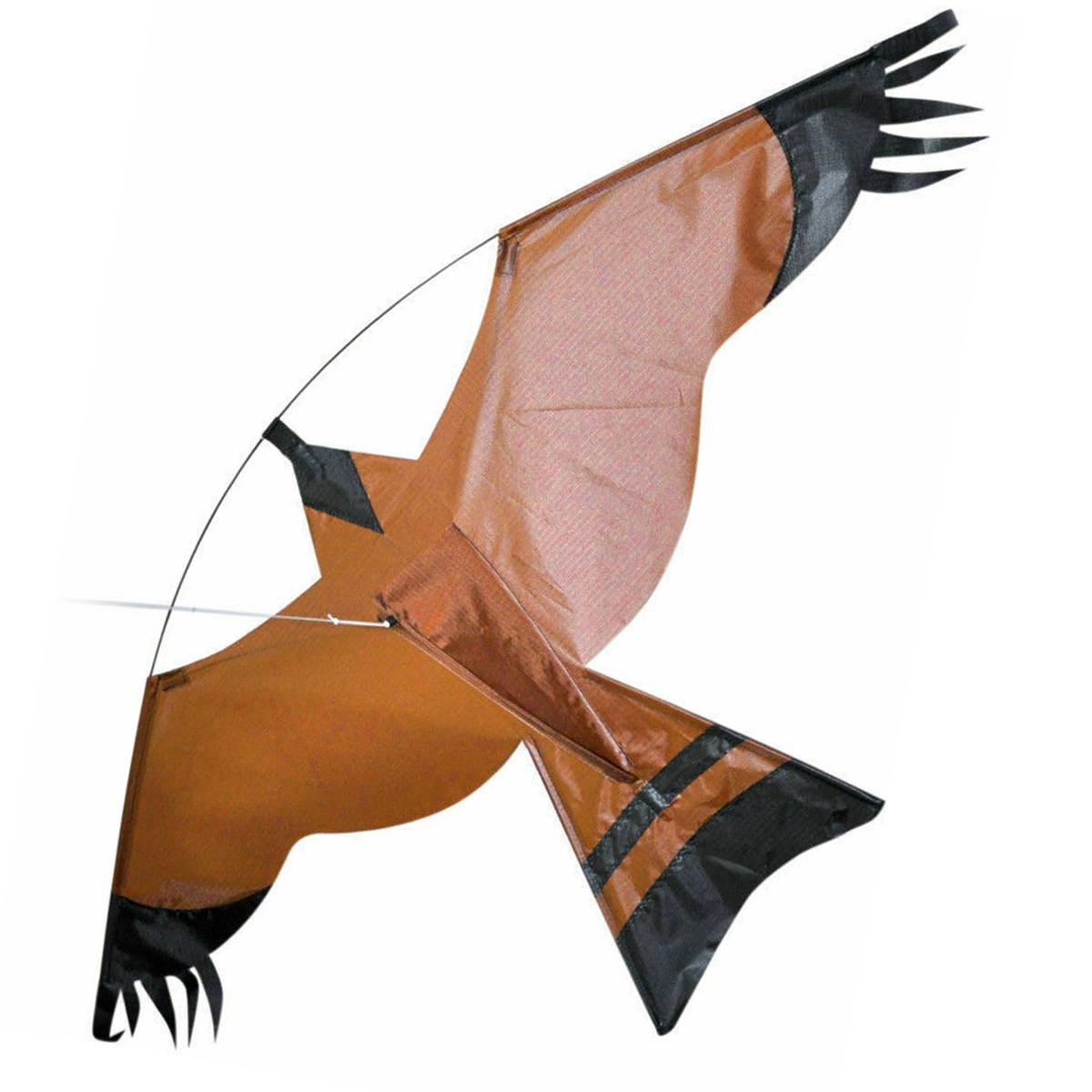 Emulation Flying Hawk Bird Scarer Drive Bird Kite Home Garden Scarecrow Yard Breeze Easy To Fly Bird Repeller