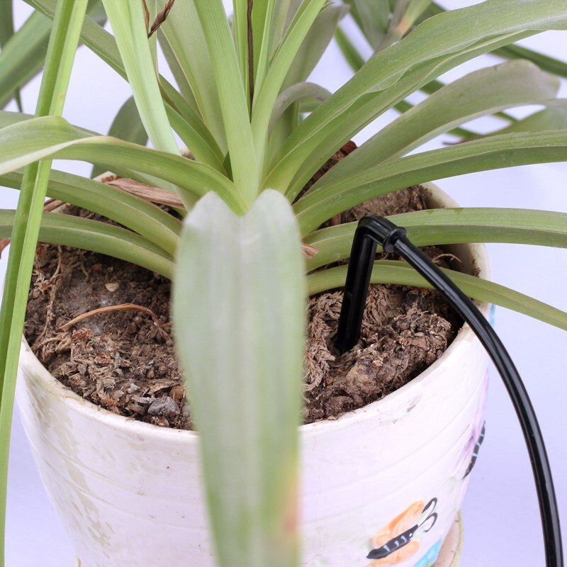 25pcs 4 Heads Drip Irrigation Emitters Kits Micro Irrigation System Drip Arrow Dripper Watering Kits With Compensation Emitters