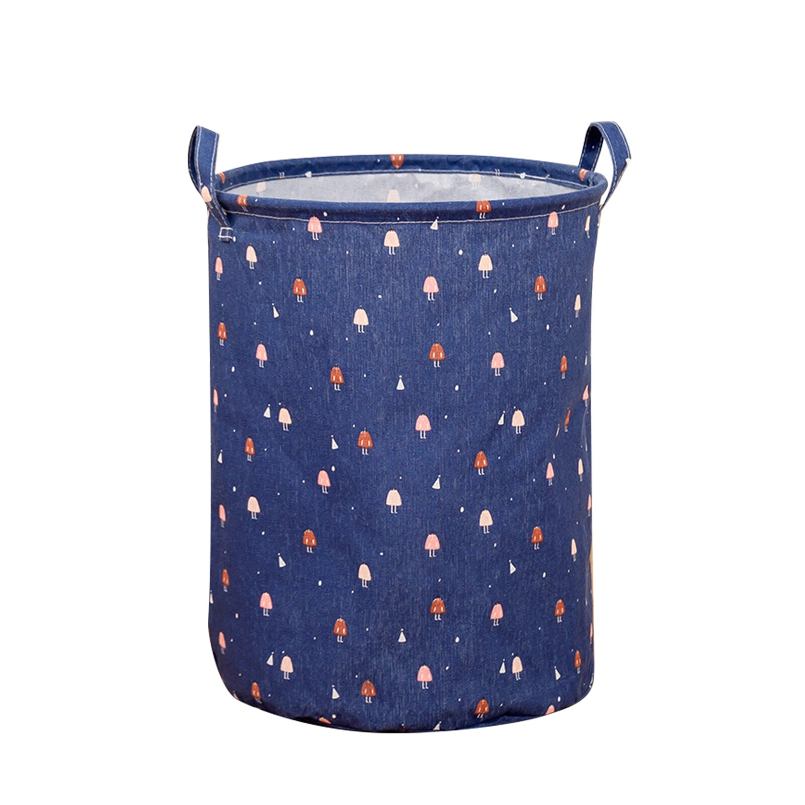Foldable Laundry Basket Canvas Large Laundry Hamper Dirty Clothes Storage Organizer Bucket Home Portable Storage Bag for Toys: 11