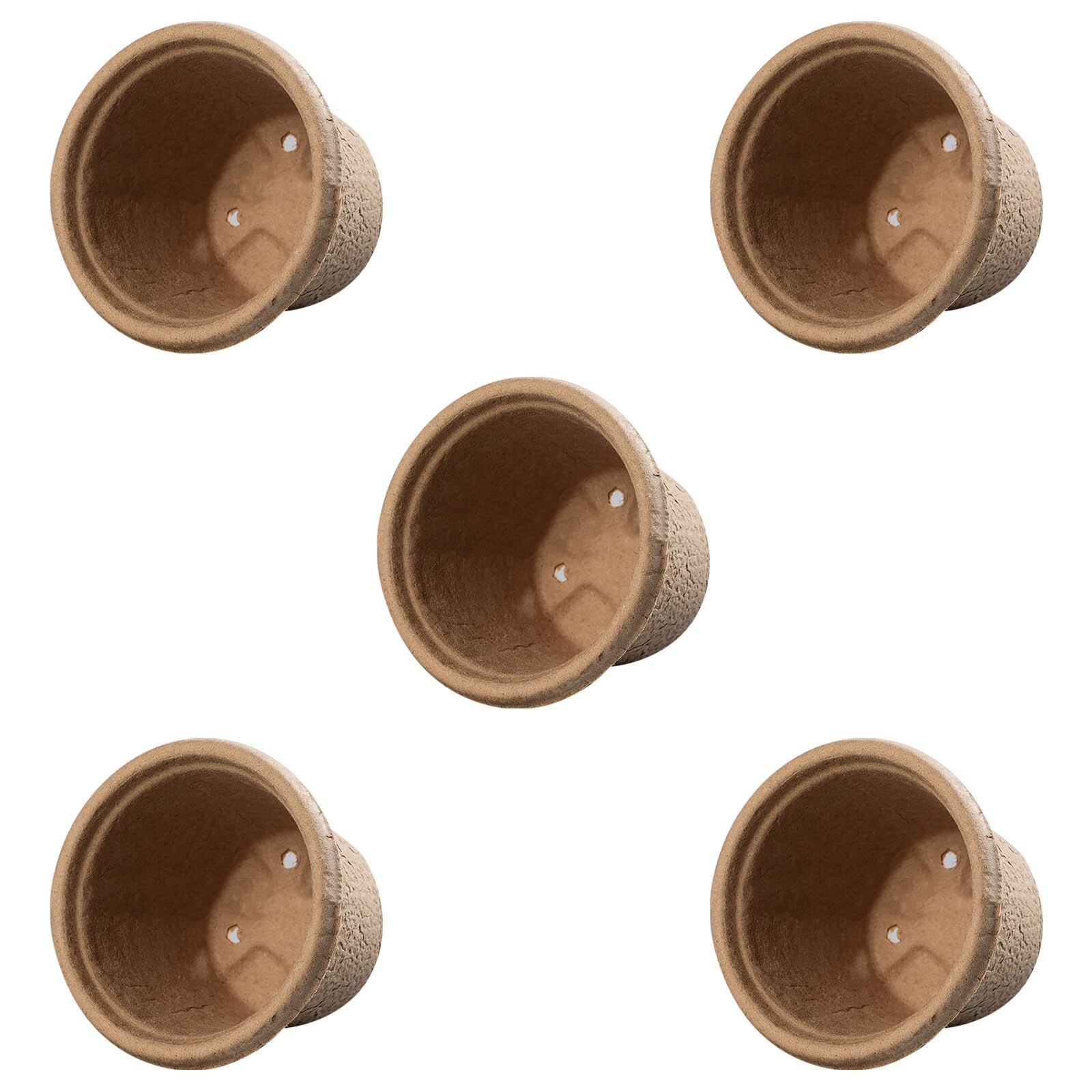 Garden Supplies Nursery Pots Pulp Peat Pot Plant Cup Tray Flowers Potted Plant Grow Garden Tools