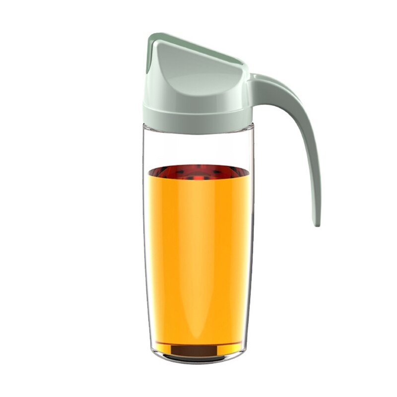 Auto Flip Olive Oil Dispenser Bottle 300ml-630ml Leakproof Condiment Container With Automatic Cap and Stopper Non-Drip for H051