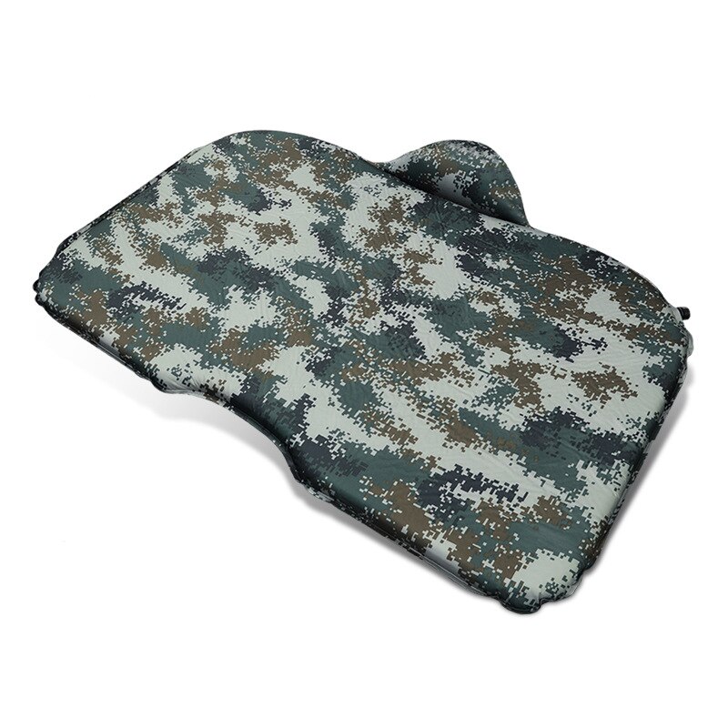 Car inflatable bed car supplies sleeping pad Rear Seat air bed travel Outdoor Car Accessories Camping Mat Cushion camping bed: Green