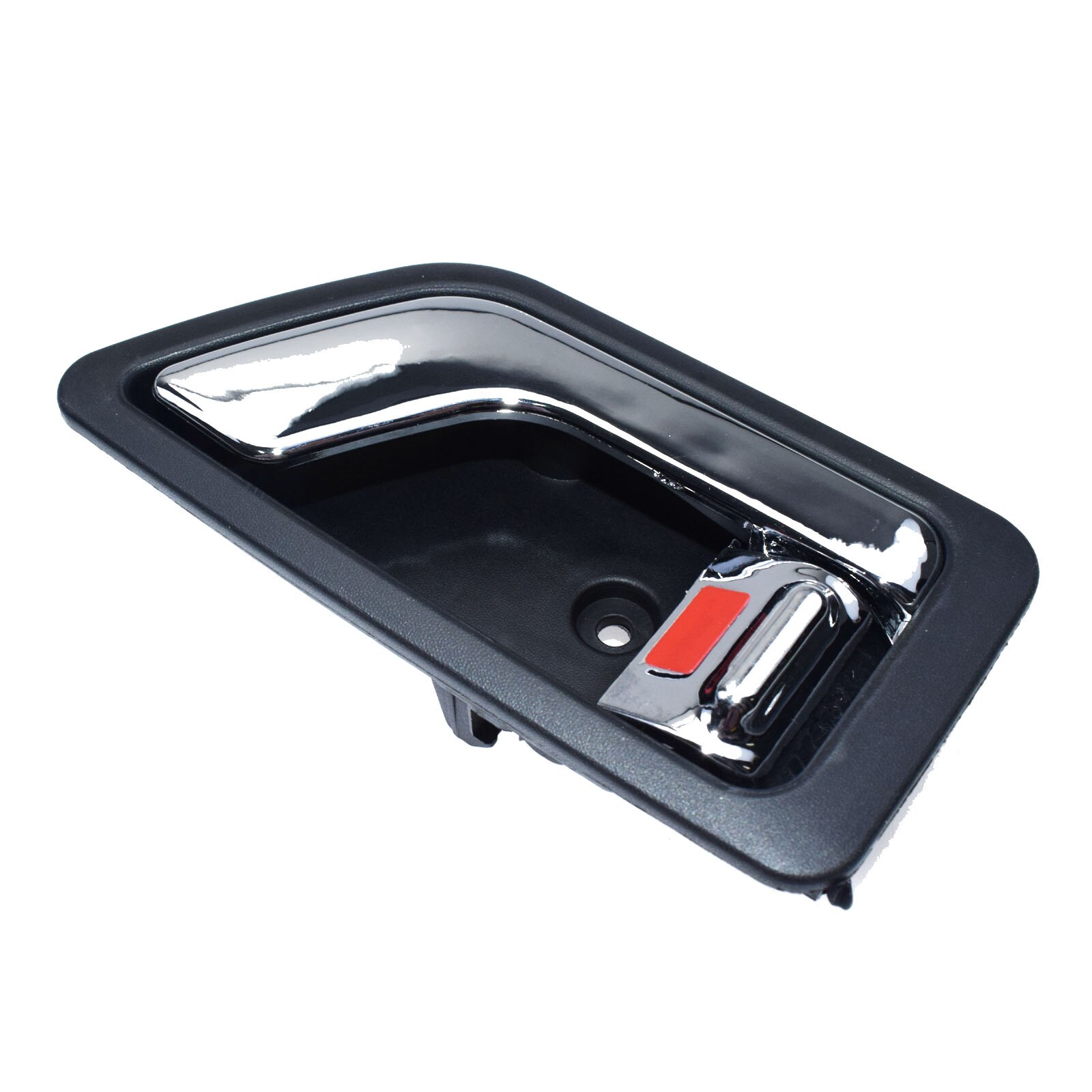 Interior cromado/Negro manija de puerta delantera trasera LH RH para Hyundai Getz 2002 2003 2004 2005 2006 2007: Chrome Left