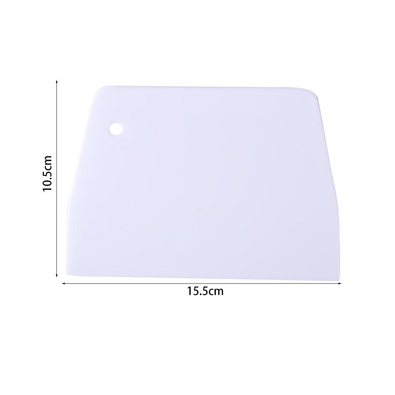 Grattoir artisanal polyvalent 3 tailles pour gratter les Gels et épandage de la Mousse, outils à main utiles: 15.5x10.5cm