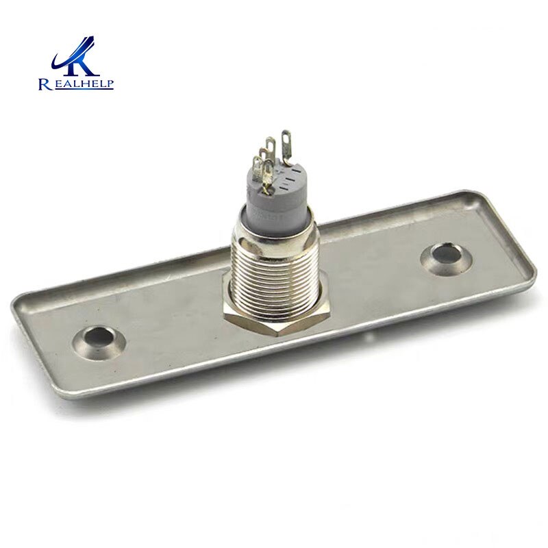 Stainless Steel Push to Exit Buttons Access Control Door Jam Mount Push to Release Button Entry System