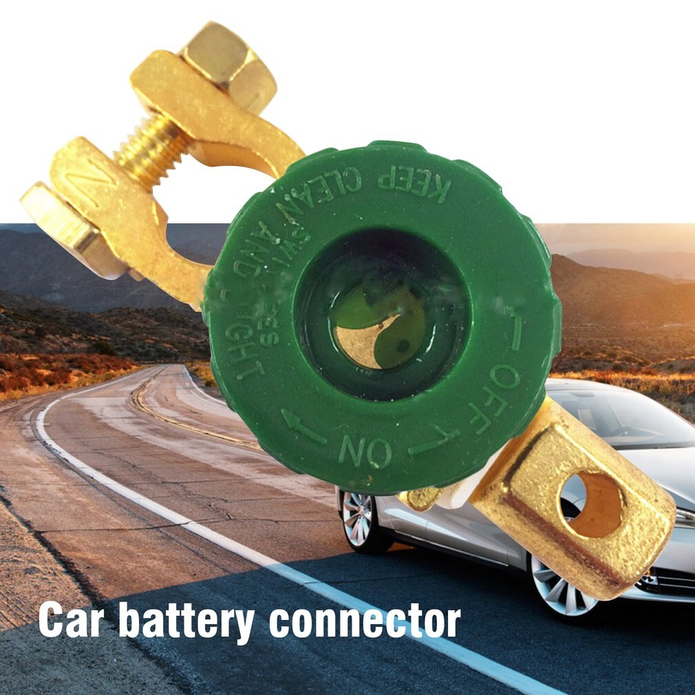 Conector de batería de coche interruptor de alimentación antifugas interruptor de protección de batería Terminal de batería pila