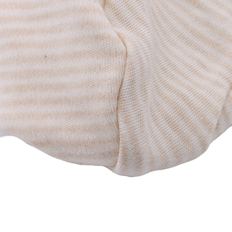 Baby Anti Scratching Gloves Cartoon Pattern Anti-Grasping Gloves Newborn Protection Products Kid Striped Glove