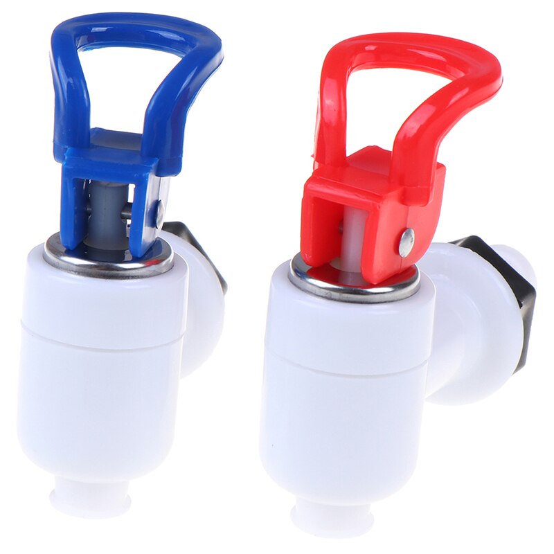 2pcs Universal Push Type Plastic Water Dispenser Faucet Tap Replacement Parts
