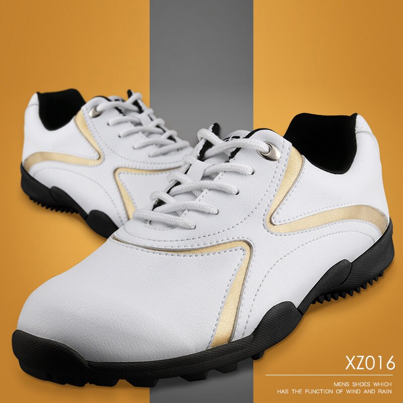 Golf shoes men's waterproof non-slip nailless GOLF shoes tendon bottom lightweight wear-resistant breathable outdoor sports shoe