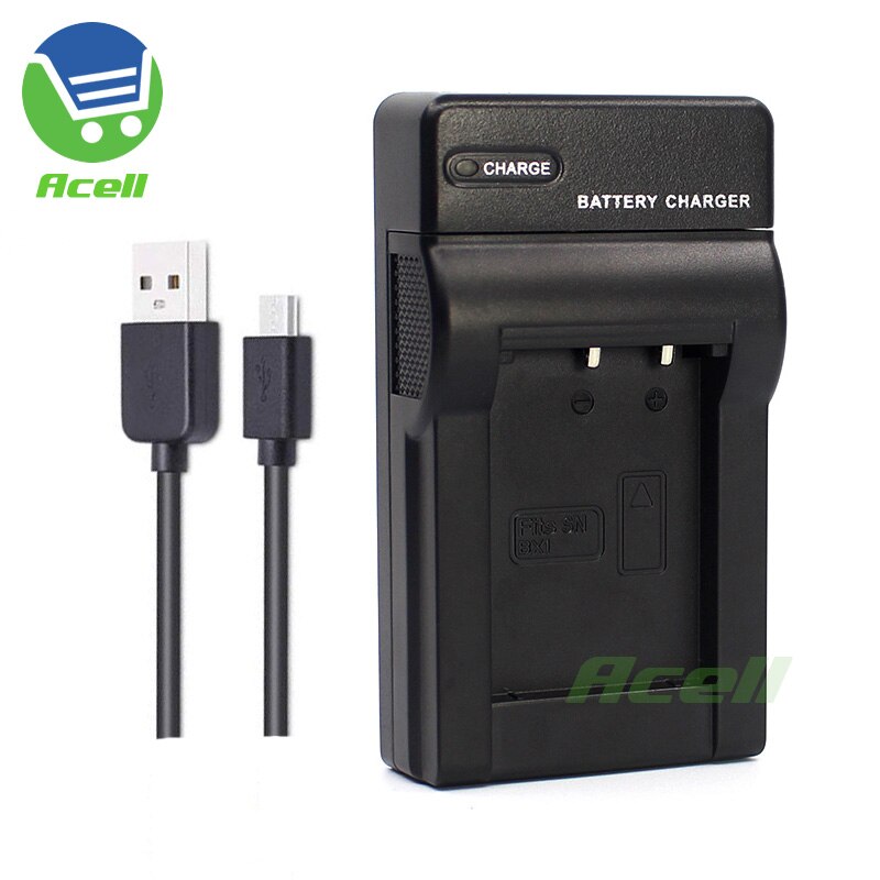 Cargador USB NP-BX1 para cámara SONY ZV-1 RX100VII RX1RII DSC-H400 HX300 HX350 HX400 HX50 HX60 WX300 WX500 WX700 HDR-PJ270 CX240