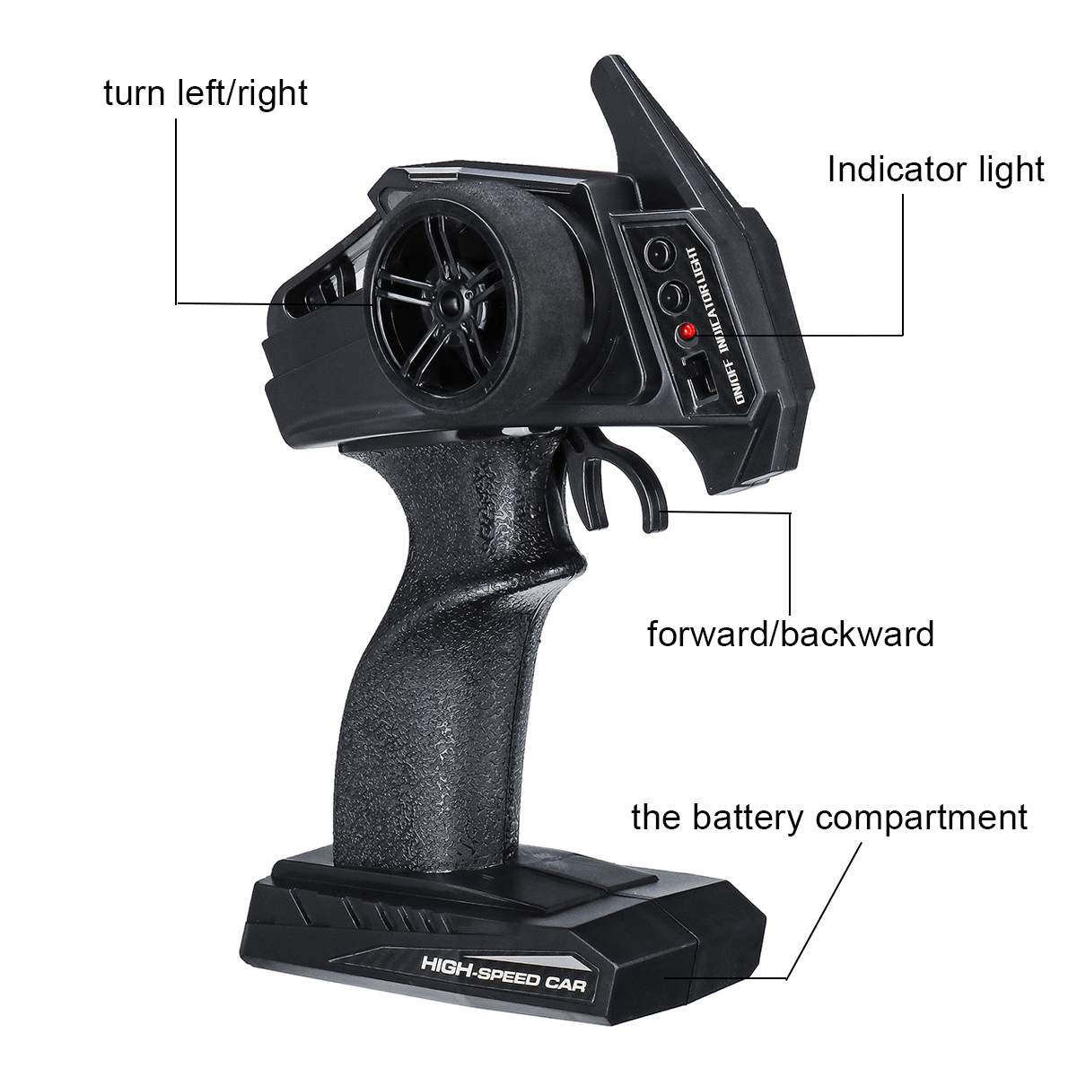 RC Car 1/18 4WD 4x4 Driving Car Double Motors Drive Bigfoot Car Remote Control Car Model Off-Road Vehicle Toy christmas