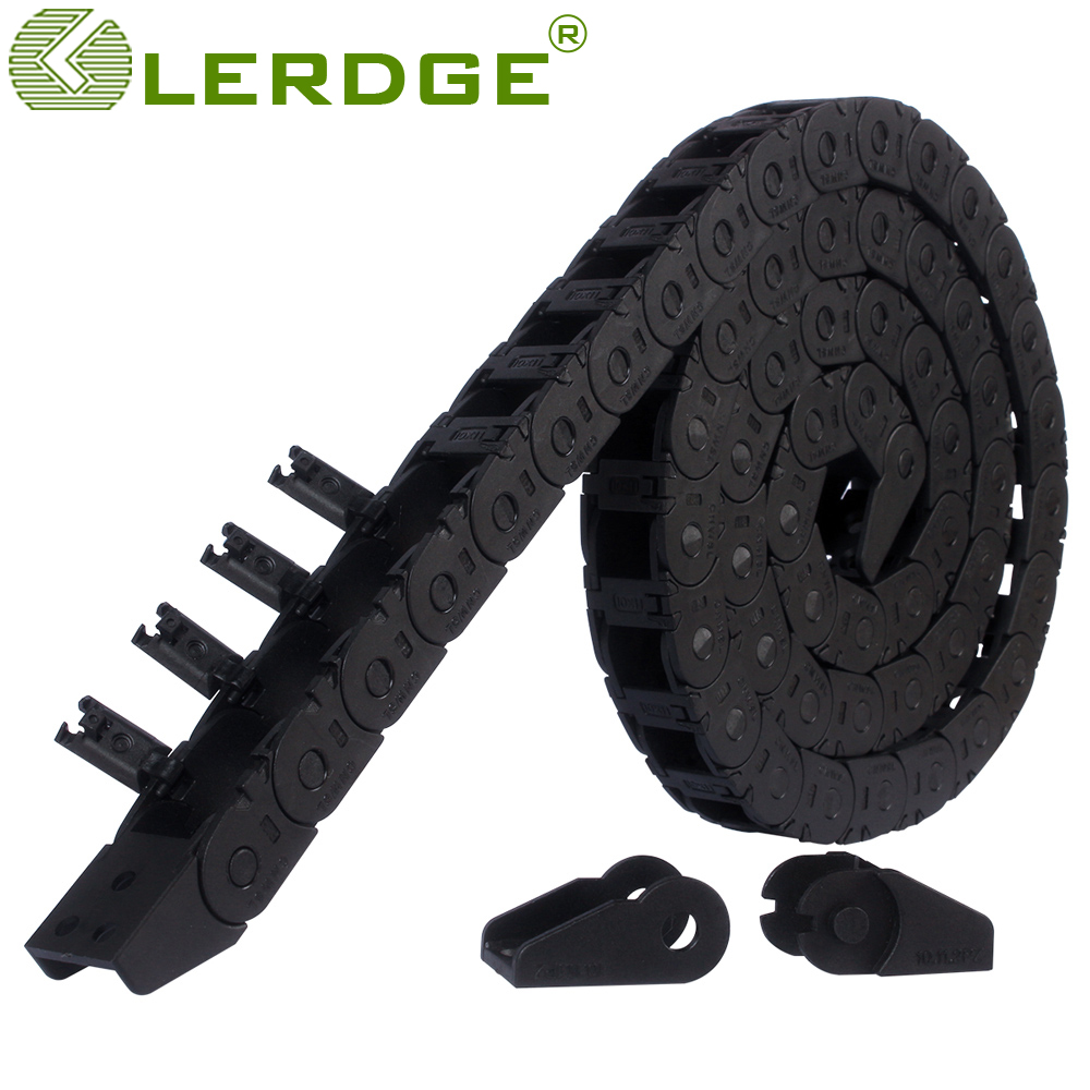 Lerdge 3D Printer Onderdelen Kabel Slepen Keten Wire Carrier Gereedschap Plastic Nylon Draad Brug Open Buiten Met End Connectors 10*11 1M