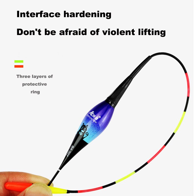 Smart Fishing Led Light Float 1Pcs Equipment Including Battery CR425 Night fishing Tie Gravity sensing chip stopper accessories